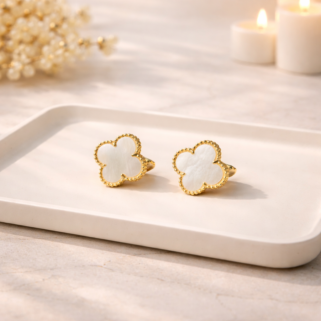 White Clover Earing