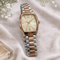 Two-Tone Rose Gold Watch