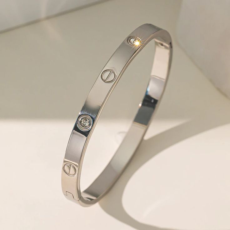 Cartier Handcuff Bracelet - Silver