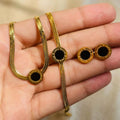 Roman Numeral Jewellery Set
