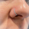 Stoned Nose Pin