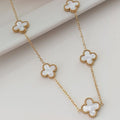 White Clover Necklace