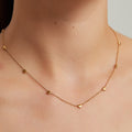Minmal Hearts Necklace