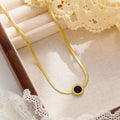 Black Roman Necklace