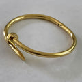 Cartier Nail Bracelet - Golden