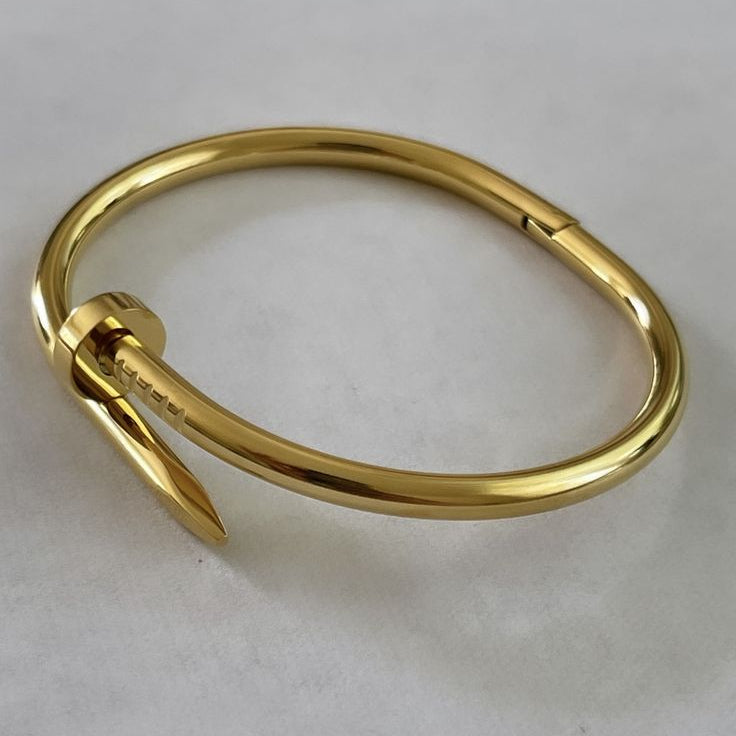 Cartier Nail Bracelet - Golden